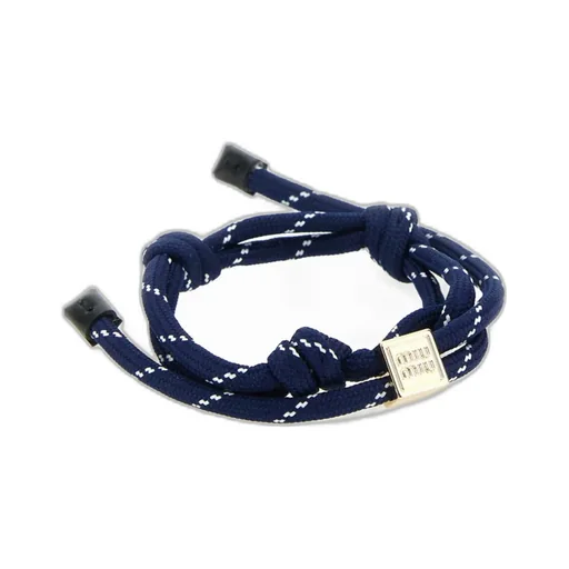 Miu Miu Logo-Charm Rope Bracelet