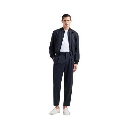 Giorgio Armani Tapered Leg Cropped Trousers