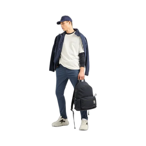 Waistband Loop Casual Pants