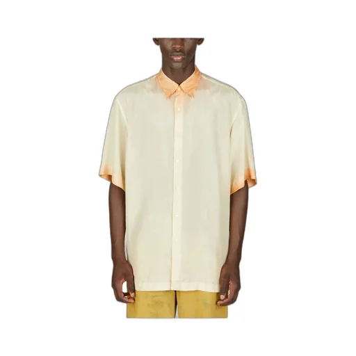 Dries Van Noten Cassidye Tie-Dyed Short-Sleeved Shirt