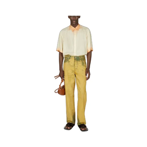 Dries Van Noten Cassidye Tie-Dyed Short-Sleeved Shirt