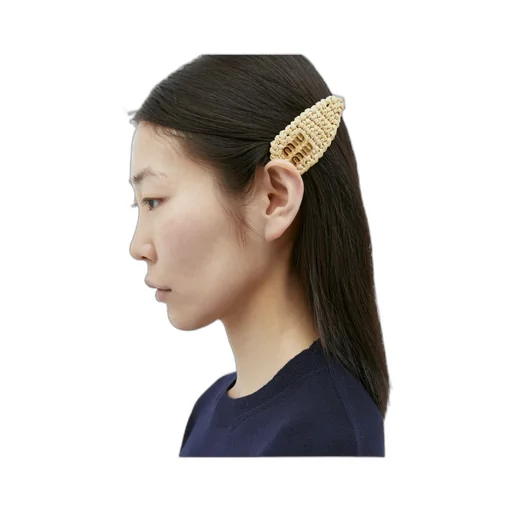 Woven Fabric Hair Clip