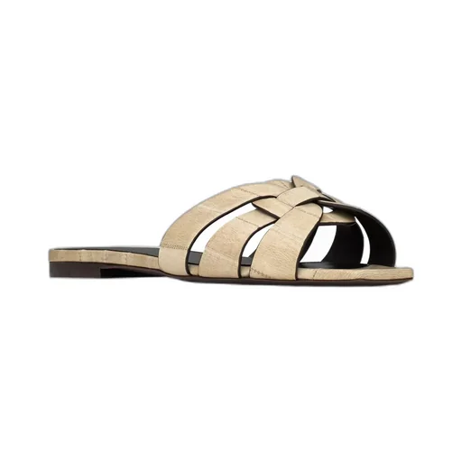 Saint Laurent Tribute Open Toe Mules