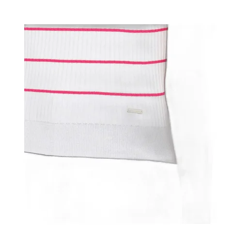 Dsquared2 Striped Knit Polo Shirt