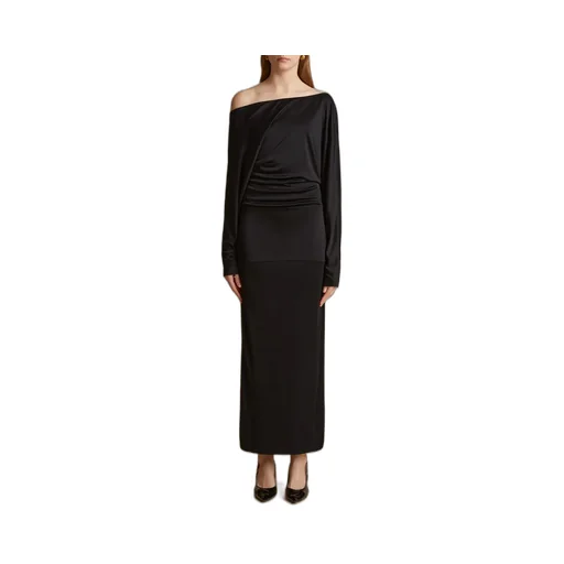 Khaite Junet Off-The-Shoulder Dress