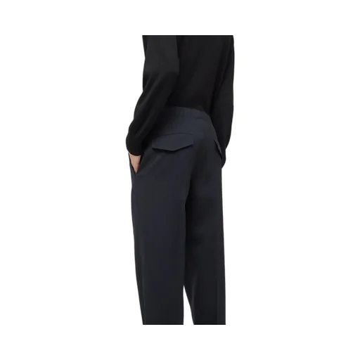 Jil Sander Elastic Waist Tapered Leg Trousers