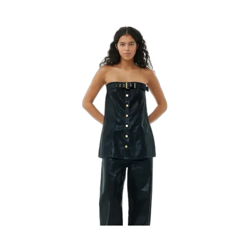 Ganni Strapless Top