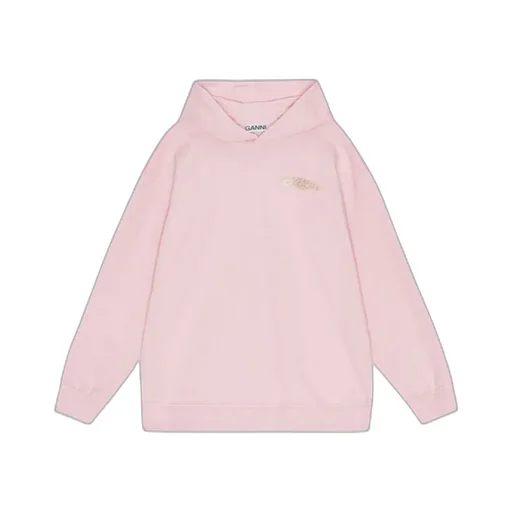 Ganni Hoodie From Organic Cotton