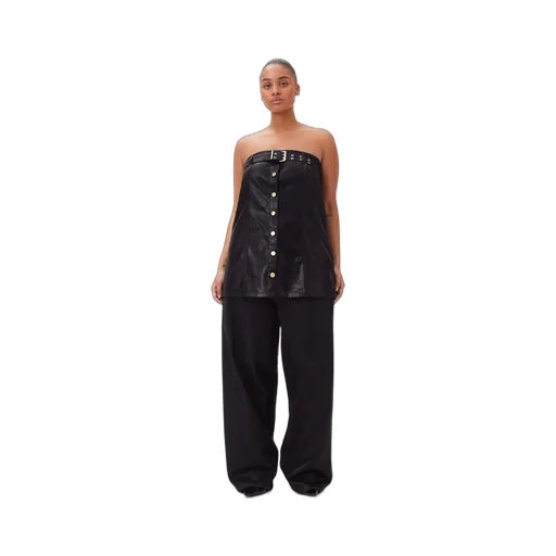 Ganni Strapless Top