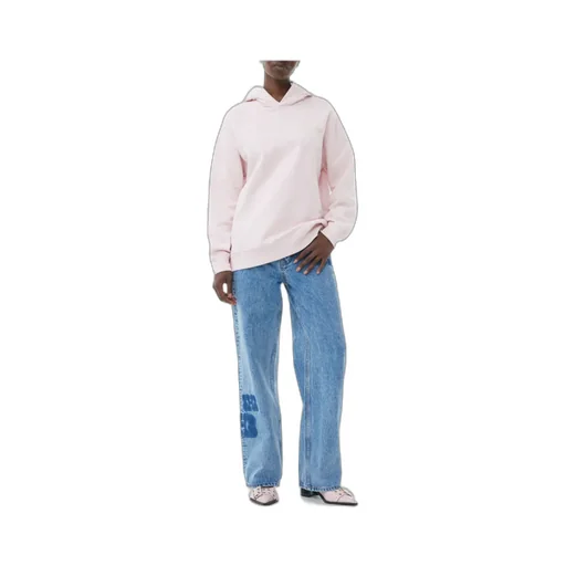 Ganni Hoodie From Organic Cotton