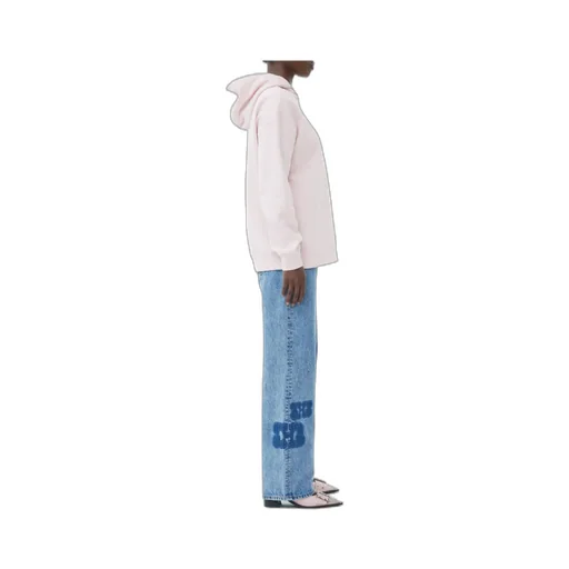 Ganni Hoodie From Organic Cotton