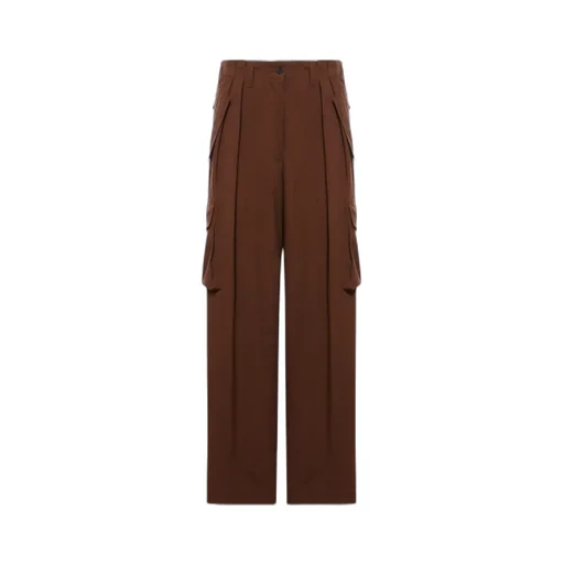 Dries Van Noten Zipped Straight Leg Trousers