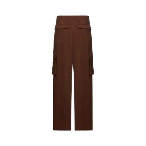 Dries Van Noten Zipped Straight Leg Trousers