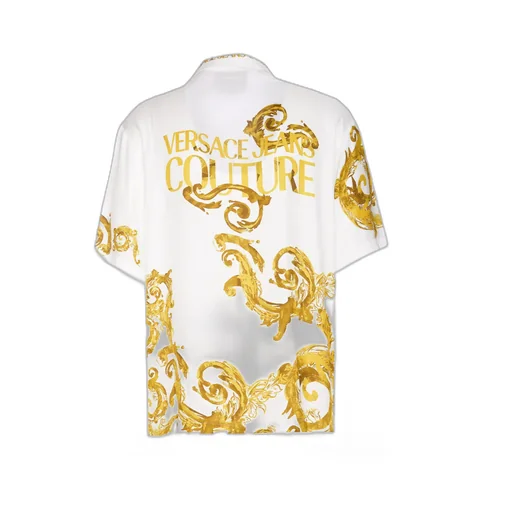Versace Jeans Couture Baroccoflage Printed Straight Hem Shirt