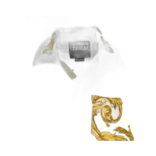 Versace Jeans Couture Baroccoflage Printed Straight Hem Shirt