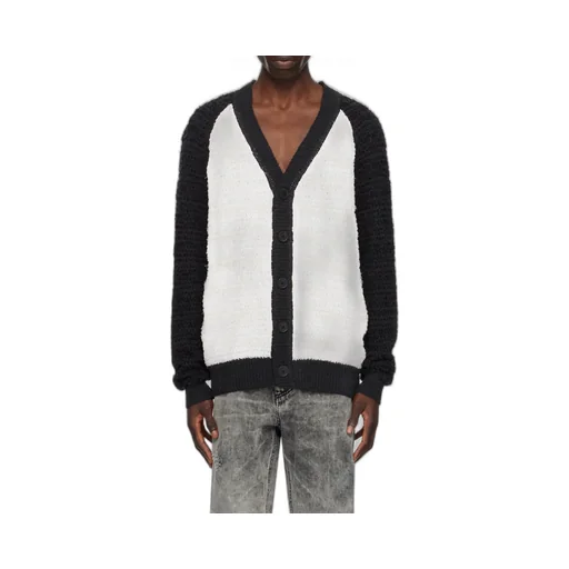 Balmain Two-Toned Tweed Cardigan