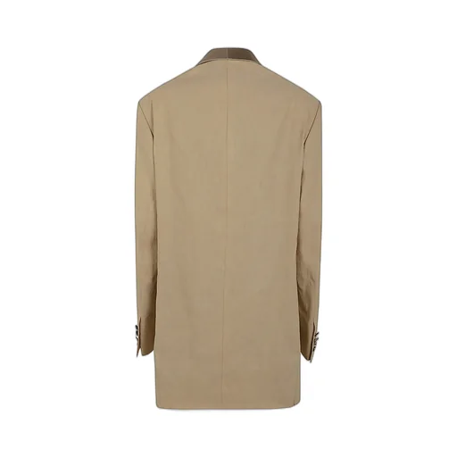 Dries Van Noten Double-Breasted Long-Sleeved Jacket