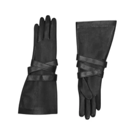 Saint Laurent Strap Aviator Gloves