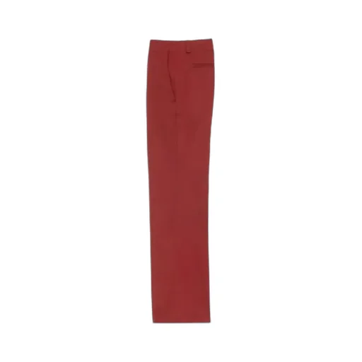 Saint Laurent Mid-Rise Tailored Pants