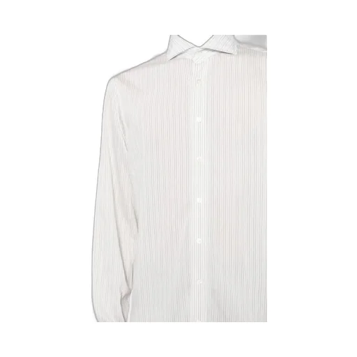 Striped Button-Up Shirt