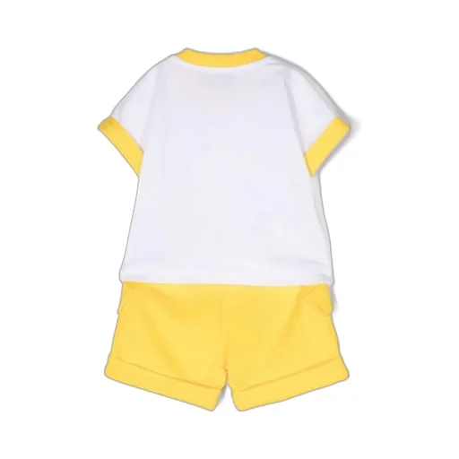 Logo-Print Cotton Shorts Set