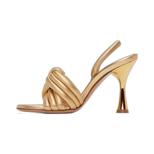 Knot Detail Heeled Sandals
