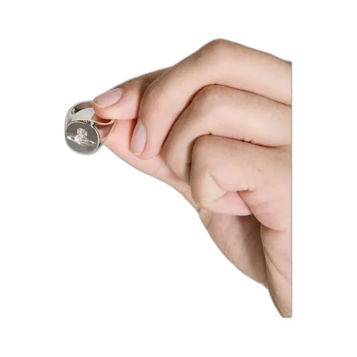 Vivienne Westwood Orb Debossed Seal Ring