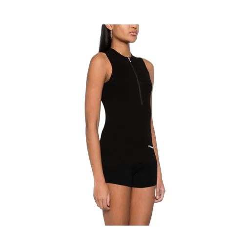 Fine-Ribbed Sleeveless Top