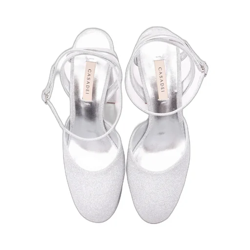 Casadei Betty Citylight Round-Toe Platform Pumps