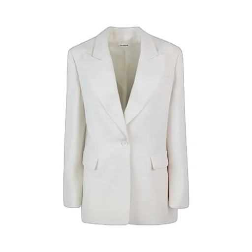 Double Lapel Single-Breasted Suit Jacket
