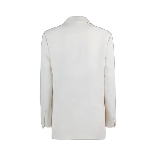 Double Lapel Single-Breasted Suit Jacket