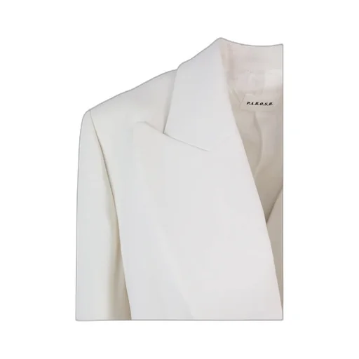 Double Lapel Single-Breasted Suit Jacket