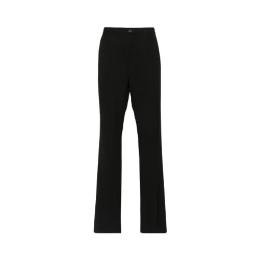 Saint Laurent Grain De Poudre Straight Leg Pants
