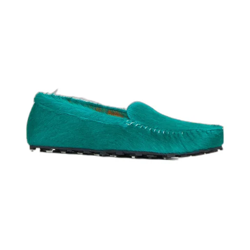 Marni Fluffy Slip-On Flat Shoes
