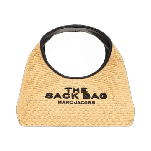Marc Jacobs The Woven Logo Embroidered Mini Sack Bag