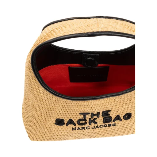 Marc Jacobs The Woven Logo Embroidered Mini Sack Bag