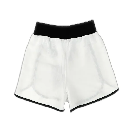 Balmain Kids Logo-Jacquard Elasticated Waistband Track Shorts