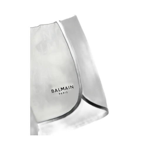 Balmain Kids Logo-Jacquard Elasticated Waistband Track Shorts
