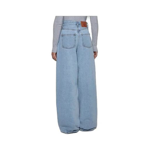 Y/Project Logo Patch Double Waist Jeans