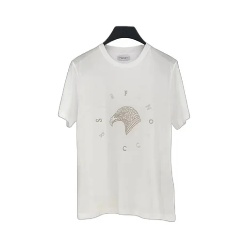 T-Shirt With Round Neck And Short Sleeves