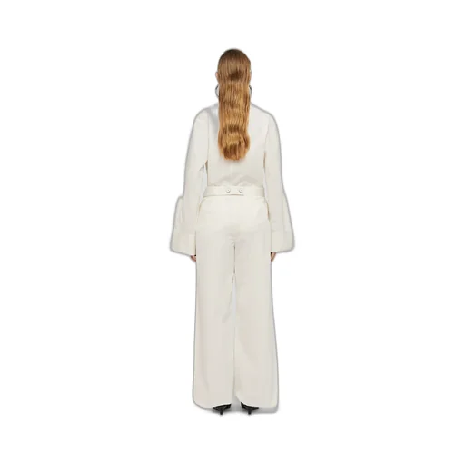 Jil Sander Wide Leg Pleated Pants