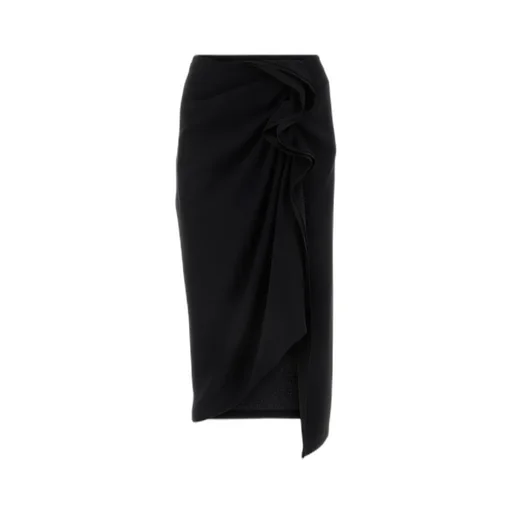 Dries Van Noten Draped Midi Skirt