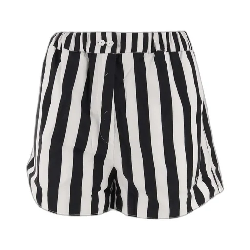Patou Riviera Striped Bermuda Shorts