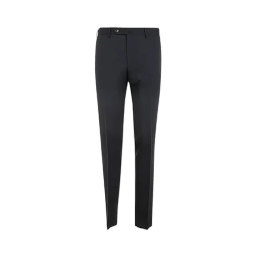 Mid-Rise Slim-Fit Trousers