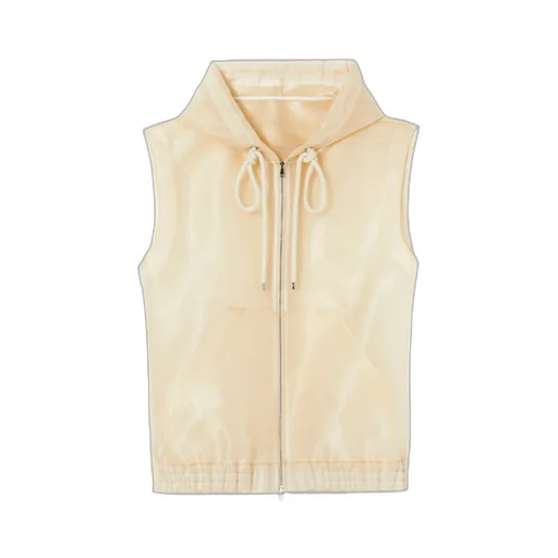 Plan C Hooded Zipper Vest