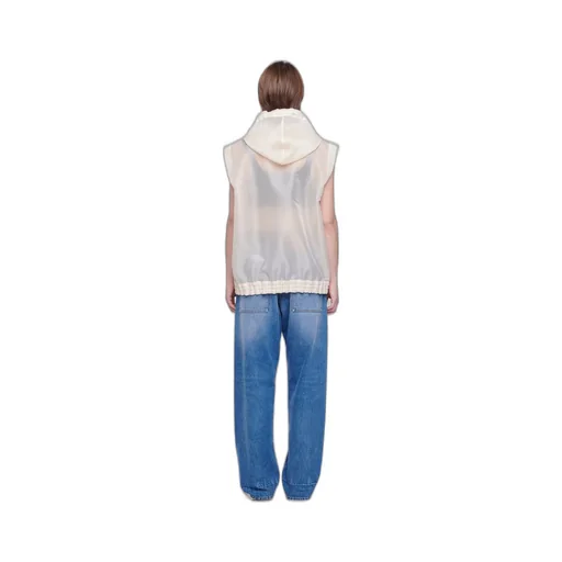 Plan C Hooded Zipper Vest