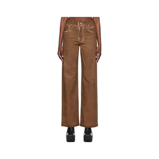 Logo Denim Trousers
