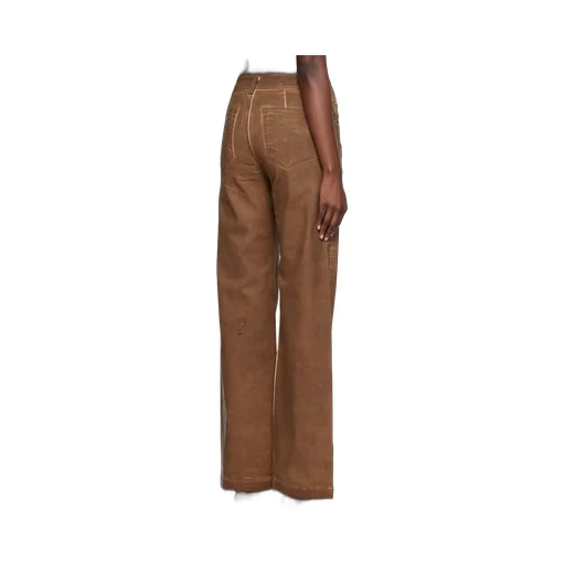 Logo Denim Trousers