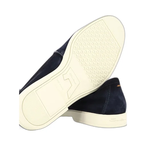 Santoni Malibu Almond Toe Loafers