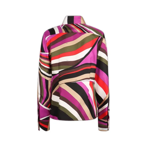 Pucci Iride Printed Long-Sleeved Shirt